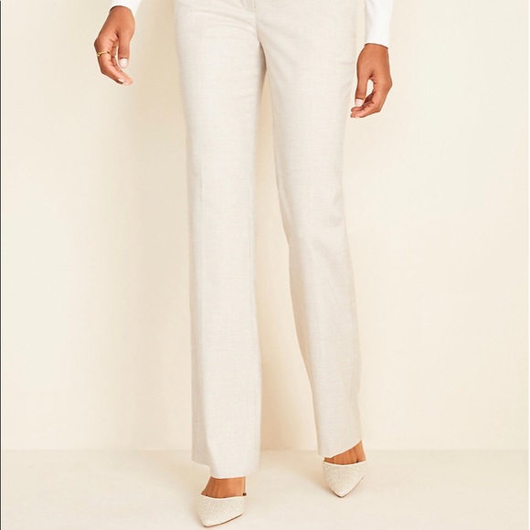 NWT Ann Taylor Devin Straight Fit Suit Trousers - Picture 2 of 5